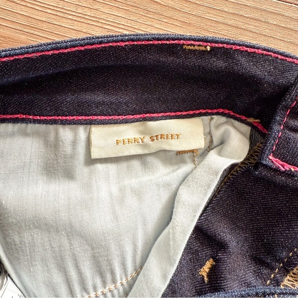 Kate Spade Dark Blue Play Hooky Skinny Jeans Size 24 - Picture 6 of 7